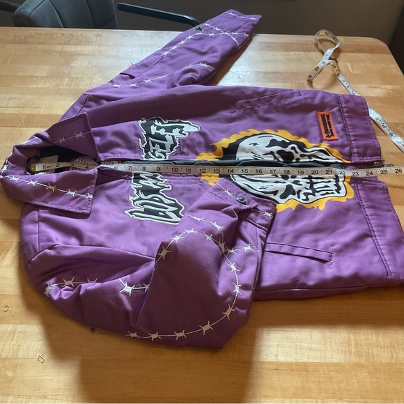 Brand X, Cute Goth, Pastel, LA Lakers Bomber Jacket - Picture 15 of 16